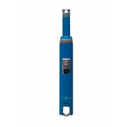 Briquet a bougie arc USB couleur bleu BUR